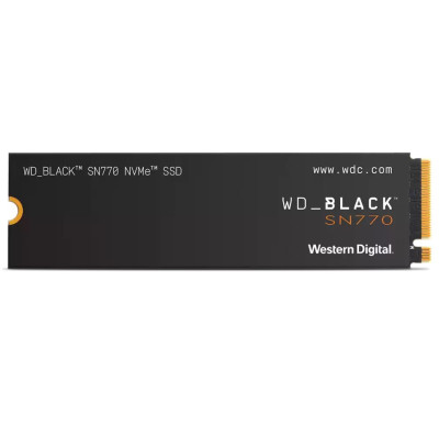 Твердотільний накопичувач SSD 2Tb, Western Digital Black SN770, PCI-E 4.0 x4, M.2 2280, 3D TLC, 5150/4850 МБ/с (WDS200T3X0E)