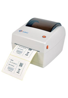 Термопринтер G&G D1180CW, White, WiFi, Bluetooth, USB