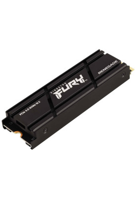 Твердотільний накопичувач SSD 500Gb, Kingston FURY Renegade, PCI-E 4.0 x4, M.2 2280, 3D TLC, 7300/3900 МБ/с, з радіатором (SFYRSK/500G)