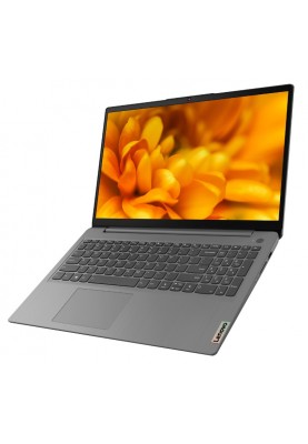 Ноутбук 15" Lenovo IdeaPad 3 15ITL6 (82H800UKRA) Arctic Grey 15.6" FullHD 1920x1080 матовий, Intel Core i3-1115G4 3.0-4.1GHz, RAM 8GB, SSD 256GB, Intel UHD Graphics, noDVD, DOS