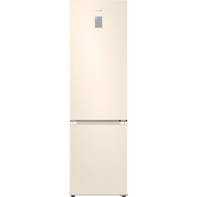 Холодильник Samsung RB38T676FEL/UA, Beige, двокамерний, загальний об'єм 400L, корисний об'єм 273L/112L, No Frost, клас енергоспоживання А+, зовнішній дисплей, 203x59.5x65.8 см