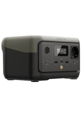 Зарядна станція EcoFlow RIVER 2, 300W, Вихід 220-240В 300 Вт (х1), Вихід USB-A 5В 2.4A, 12 Вт (х2), Вихід USB-C 5/9/12/15/20 В, 5 A , 100 Вт (х1), Wi-Fi, Bluetooth, 3.5 кг