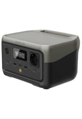 Зарядна станція EcoFlow RIVER 2, 300W, Вихід 220-240В 300 Вт (х1), Вихід USB-A 5В 2.4A, 12 Вт (х2), Вихід USB-C 5/9/12/15/20 В, 5 A , 100 Вт (х1), Wi-Fi, Bluetooth, 3.5 кг