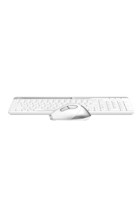 Комплект A4Tech Fstyler FB2535C, Icy White, клавіатура+миша, USB