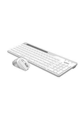Комплект A4Tech Fstyler FB2535C, Icy White, клавіатура+миша, USB