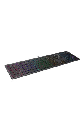 Клавіатура A4tech FX60H Grey Neon backlit, Fstyler keyboard, USB