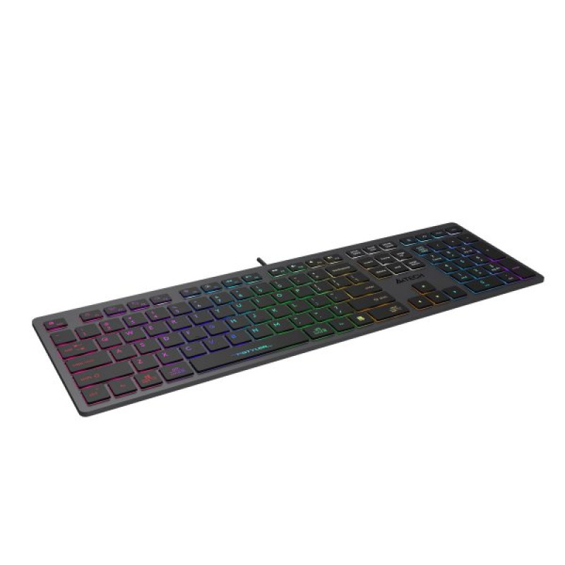 Клавіатура A4tech FX60H Grey Neon backlit, Fstyler keyboard, USB