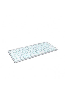 Клавіатура A4tech FX61 White, Fstyler keyboard, USB, блакитне підсвічування
