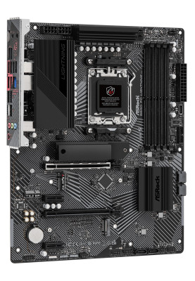 Материнська плата AM5 ASRock B650 PG Lightning, B650, 4xDDR5, Int.Video (CPU), 4xSATA3, 3xM.2, 2xPCI-E 4.0 16x, 2xPCI-E 4.0 1x, 1xM.2 (Key E), ALC897, RTL8125BG, 10xUSB3.2/8xUSB2.0, HDMI, ATX