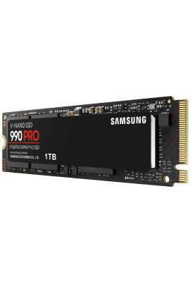 Твердотільний накопичувач M.2 1Tb, Samsung 990 Pro, PCI-E 4.0 x4, MLC 3-bit V-NAND, 7450/6900 MB/s (MZ-V9P1T0BW)