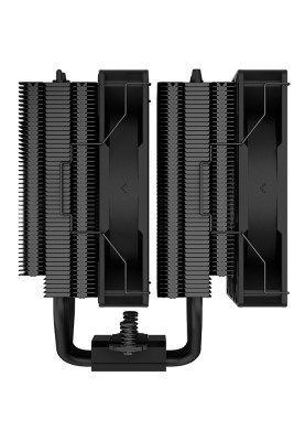Кулер для процесора Deepcool AG620 BK ARGB, Black, алюміній, 2x120 мм, для Intel 115x/1200/1700, AMD AMx/FMx