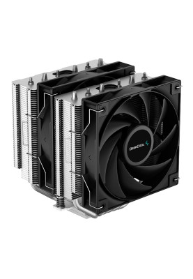 Кулер для процесора Deepcool AG620, алюміній, 2x120 мм, для Intel 115x/1200/1700/775, AMD AMx/FMx