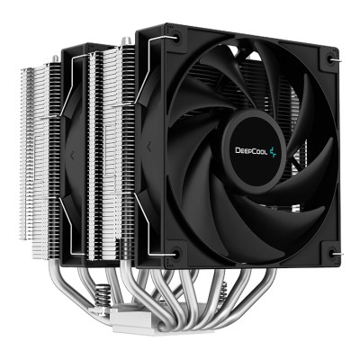 Кулер для процесора Deepcool AG620, алюміній, 2x120 мм, для Intel 115x/1200/1700/775, AMD AMx/FMx