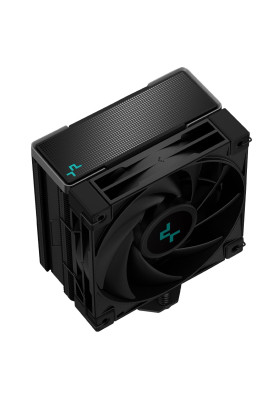 Кулер для процесора Deepcool AK400 ZERO DARK, алюміній, 1x120 мм, для Intel 115x/1200/1700, AMD AMx/FMx, 220W