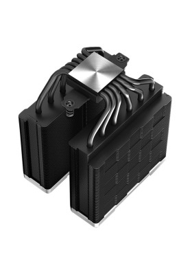 Кулер для процесора Deepcool AK620 ZERO DARK, Black, алюміній/мідь, 2x120 мм, Intel 1700/1200/115x/2066/2011, AMD AM5/AM4, 260 Вт, висота 160 мм (R-AK620-BKNNMT-G-1)