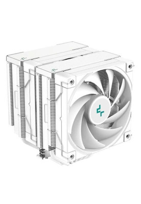Кулер для процесора Deepcool AK620 White, 2x120 мм, Intel LGA2066/2011-v3/2011/1700/1200/1151/1150/1155/AMD AM4/AM5, 260W