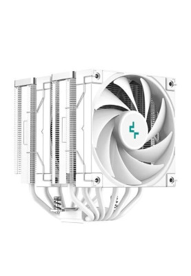 Кулер для процесора Deepcool AK620 White, 2x120 мм, Intel LGA2066/2011-v3/2011/1700/1200/1151/1150/1155/AMD AM4/AM5, 260W