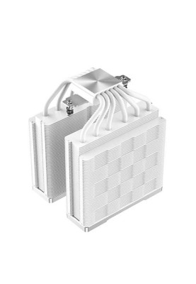 Кулер для процесора Deepcool AK620 White, 2x120 мм, Intel LGA2066/2011-v3/2011/1700/1200/1151/1150/1155/AMD AM4/AM5, 260W
