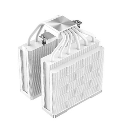 Кулер для процесора Deepcool AK620 White, 2x120 мм, Intel LGA2066/2011-v3/2011/1700/1200/1151/1150/1155/AMD AM4/AM5, 260W