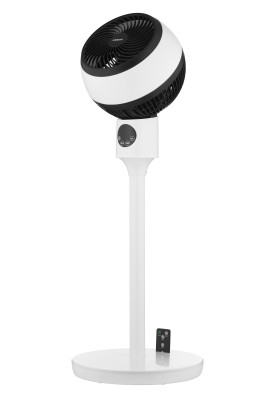 Вентилятор підлоговий Ardesto FNT-C880, White/Black, висота 88 см, дисплей, таймер, пульт ДУ