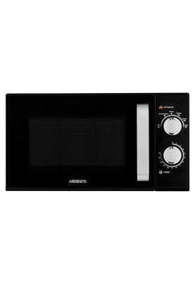 Мікрохвильова піч Ardesto GO-M923B, Black, 900W, 23 л, звичайна (соло), 6 рівнів потужності, керування поворотні перемикачі, відкриття дверцят ручкою