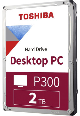 Жорсткий диск 3.5" 2Tb Toshiba P300, SATA3, 256Mb, 7200 rpm (HDWD320UZSVA)