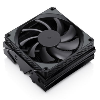 Кулер для процесора Jonsbo HX4170D, Black, алюміній/мідь, 1x92 мм, PWM, для Intel 115x/1200/1700, AMD AMx/FMx
