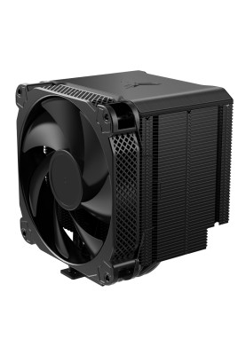 Кулер для процесора Jonsbo HX6250, Black, алюміній/мідь, 1x140 мм, PWM, для Intel 115x/1200/1700/2011, AMD AMx/FMx