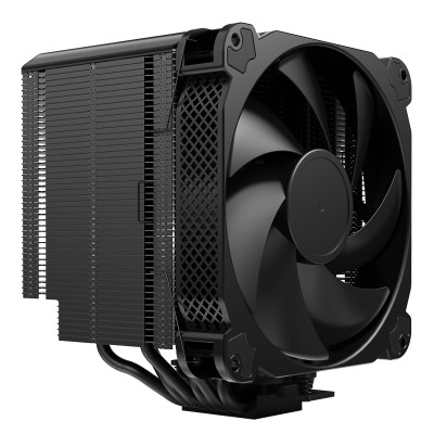 Кулер для процесора Jonsbo HX6250, Black, алюміній/мідь, 1x140 мм, PWM, для Intel 115x/1200/1700/2011, AMD AMx/FMx