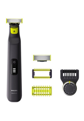 Бритва-Тример-Стайлер Philips QP6541/15 OneBlade (2в1) Black, сухе/вологі гоління, гребінь для підрівнювання, 14 установок, живлення акумулятор, індикатор зарядки