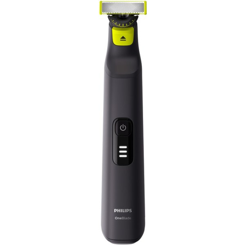 Бритва-Тример-Стайлер Philips QP6541/15 OneBlade (2в1) Black, сухе/вологі гоління, гребінь для підрівнювання, 14 установок, живлення акумулятор, індикатор зарядки