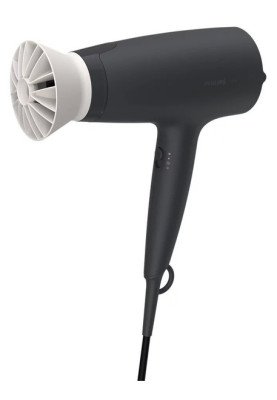 Фен Philips BHD302/20, Black, 1600W, 3 швидкості, 3 режими, дифузор, концентратор, насадка ThermoProtect