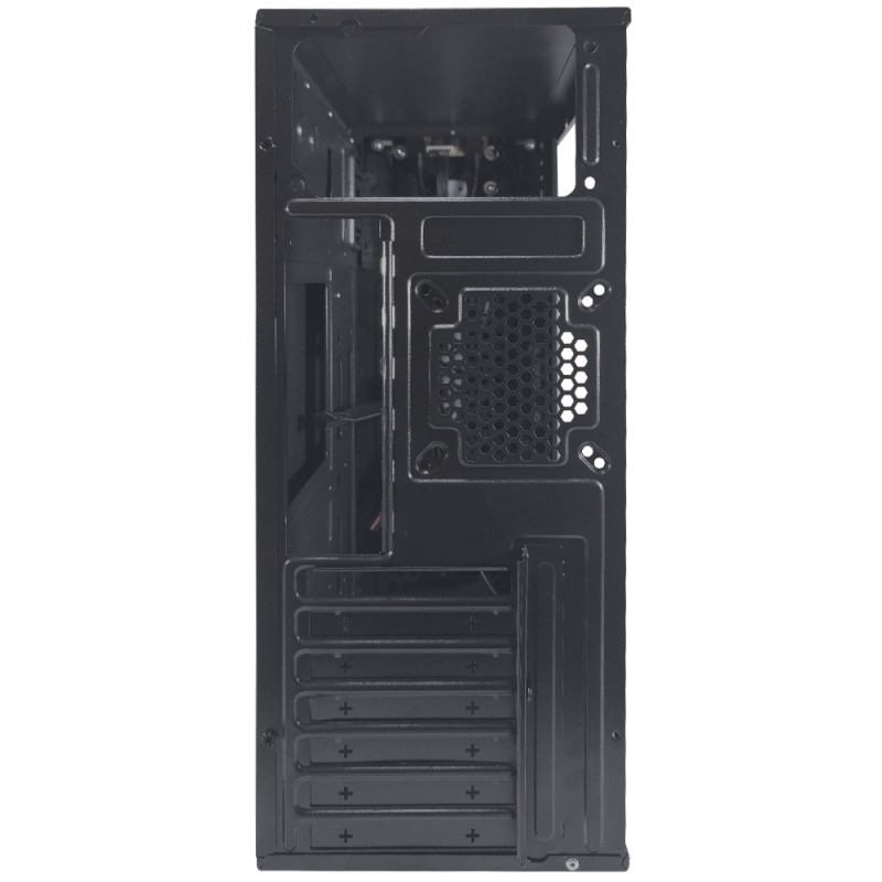 Корпус GTL N3202C Mandalorian Black, без БЖ, Mid Tower, ATX / Micro ATX / Mini ITX, 2xUSB 3.0, 360x176x410 мм, 0.4 мм, 2.8 кг