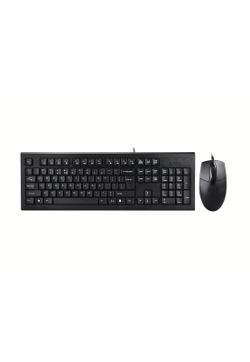 Комплект A4Tech KR-8572S, Black, дротовий, USB