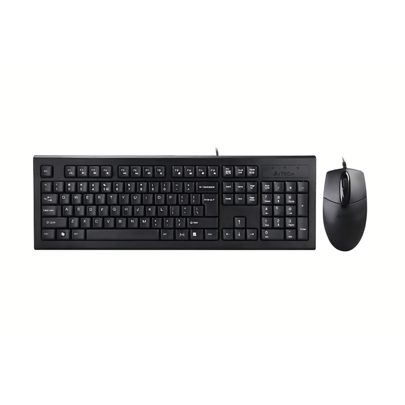 Комплект A4Tech KR-8572S, Black, дротовий, USB