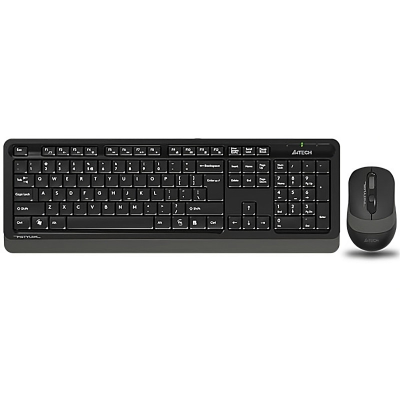 Комплект бездротовий A4tech Fstyler FG1010S, Black+Grey