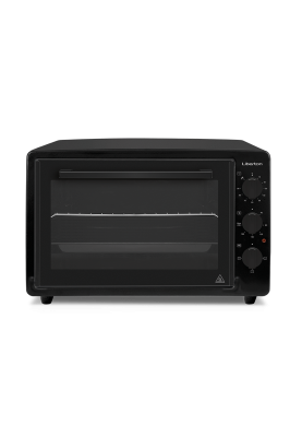 Електродуховка Liberton LEO-353 Black, 1300W, 35 л, поворотні перемикачі, індикатор роботи, 3 режими нагрівання
