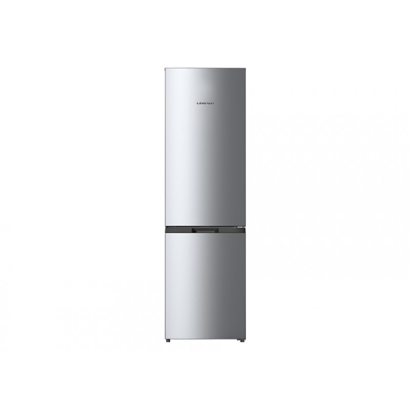 Холодильник Liberton LRD 180-271SH, Grey, двокамерний, загальний об'єм 271L, корисний об'єм 182L/71L, клас енергоспоживання А+, No Frost, 180х55х60 см