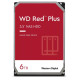 Жорсткий диск 3.5" 6Tb Western Digital Red Plus, SATA3, 256Mb, 5400 rpm (WD60EFPX)