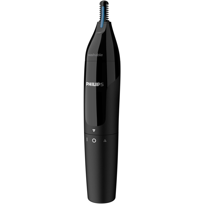 Тример Philips NT1650/16, Black, для носа і вух, сухе/вологі гоління, живлення акумулятор