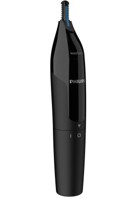 Тример Philips NT1650/16, Black, для носа і вух, сухе/вологі гоління, живлення акумулятор