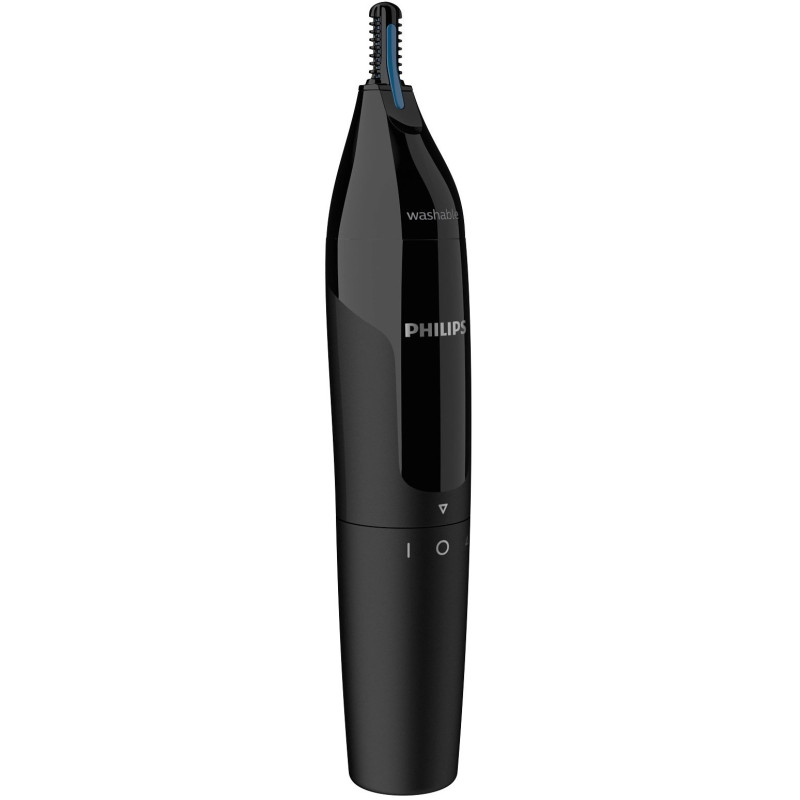 Тример Philips NT1650/16, Black, для носа і вух, сухе/вологі гоління, живлення акумулятор