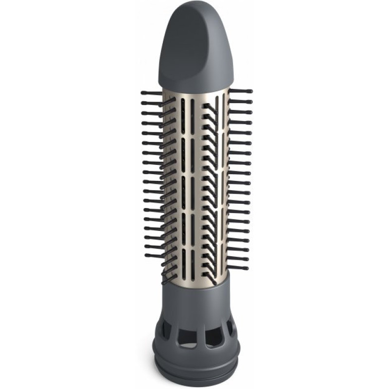 Фен-щітка Philips BHA710/00, White, 1000W, 3 режими, 2 швидкості, функція іонізації, турмалінове покриття, щітка з висувною щетиною 30 мм, щітка 50 мм, кришка для насадки 50 мм