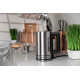 Електрочайник Ardesto EKL-FD700SS, Steel, 2200W, 1.8 л, дисковий, нержавіюча сталь, підтримка температури: 50°С, 70°С, 80°С, 90°С, захист від перегріву, індикатор рівня води