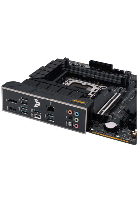 Материнська плата LGA1700, Asus TUF GAMING B760M-PLUS D4, B760, 4xDDR4, Int.Video(CPU), 4xSATA3, 2xM.2, 1xPCI-E 16x 5.0, 1xPCI-E 16x 4.0, 1xPCI-E 1x 4.0, Realtek 7.1, Realtek 2.5Gb, 8xUSB3.2/4xUSB2.0, HDMI/DP, MicroATX