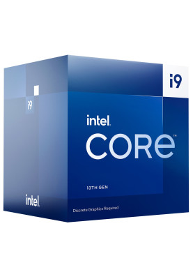 Процесор Intel Core i9 (LGA1700) i9-13900F, Box, 24x2.0 GHz (Turbo Boost 5.6 GHz, 24 потоки), L3 36Mb Smart Cache, Raptor Lake, 7 nm, TDP 65W (BX8071513900F)