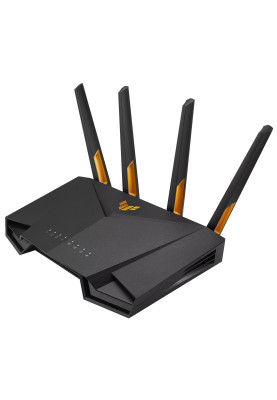 Роутер Asus TUF Gaming AX3000 V2, Black, WiFi 6, до 3000 MB/s, 4xGLan, 1xGWan, 1xUSB3.2, 4 зовнішніх антен