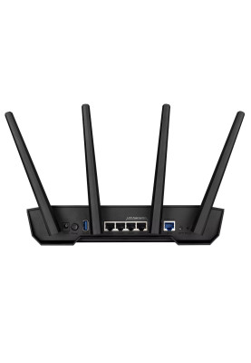 Роутер Asus TUF Gaming AX3000 V2, Black, WiFi 6, до 3000 MB/s, 4xGLan, 1xGWan, 1xUSB3.2, 4 зовнішніх антен