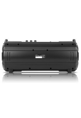 Колонка портативна 2.0 REAL-EL X-737 Black, 2 x 14 Вт, пластиковий корпус, Bluetooth, USB, живлення від акумулятора, 4000 мА * год, керування зверху