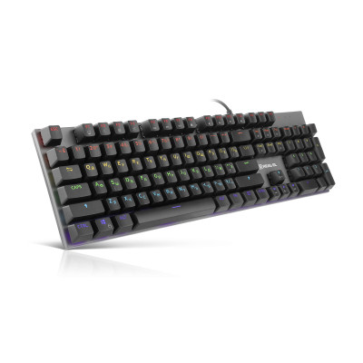 Клавіатура REAL-EL Gaming M 13 USB, серая, механическая